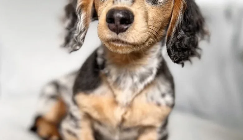 HAZEL, Male Dapple Dachshund